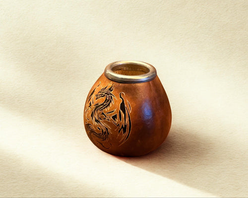 Gourde de Maté Yerba Dragon 400ml