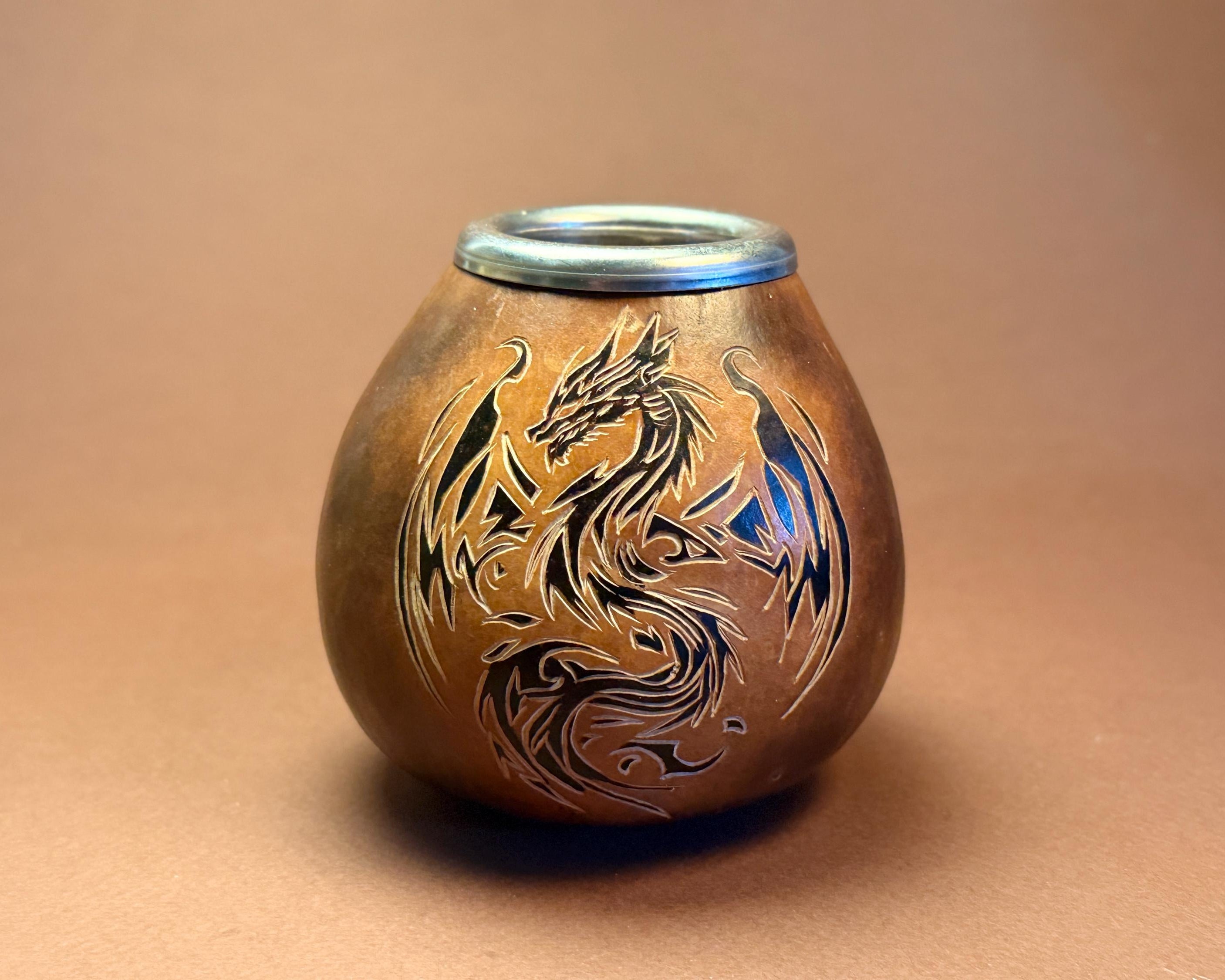 Dragon Yerba Mate Gourd 400ml