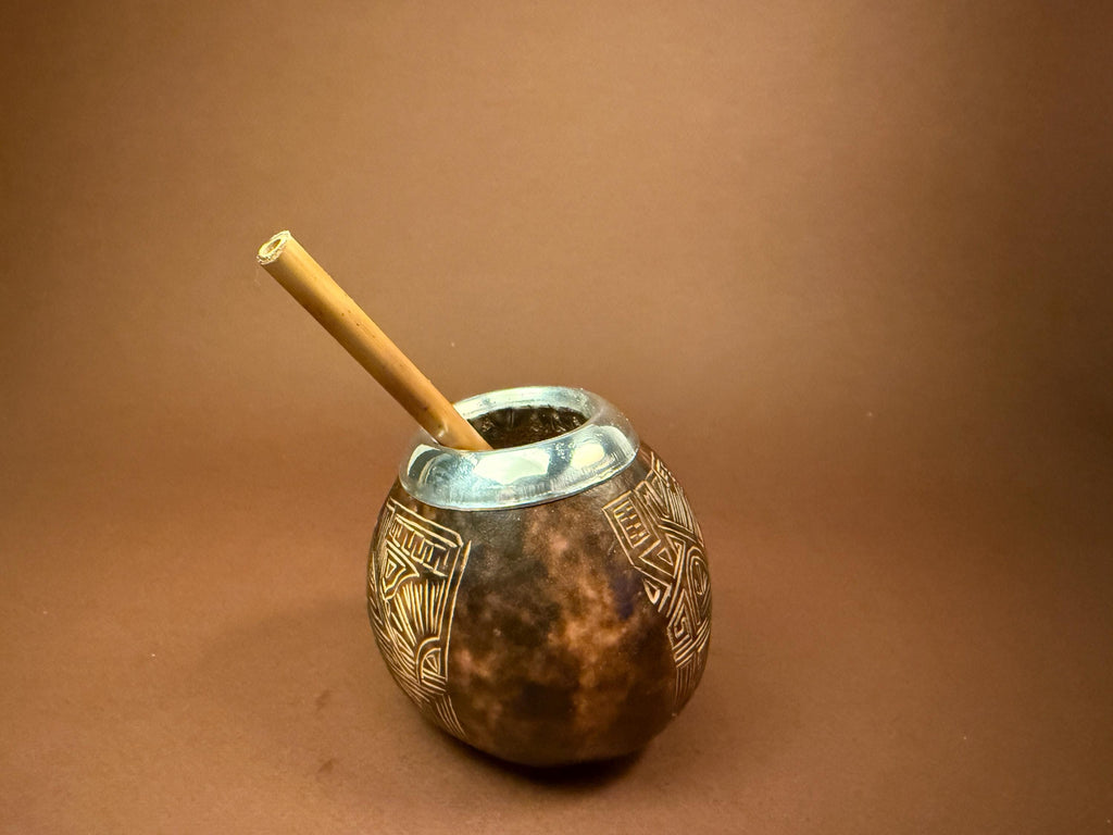 Natural Yerba Mate Gourd 300ml