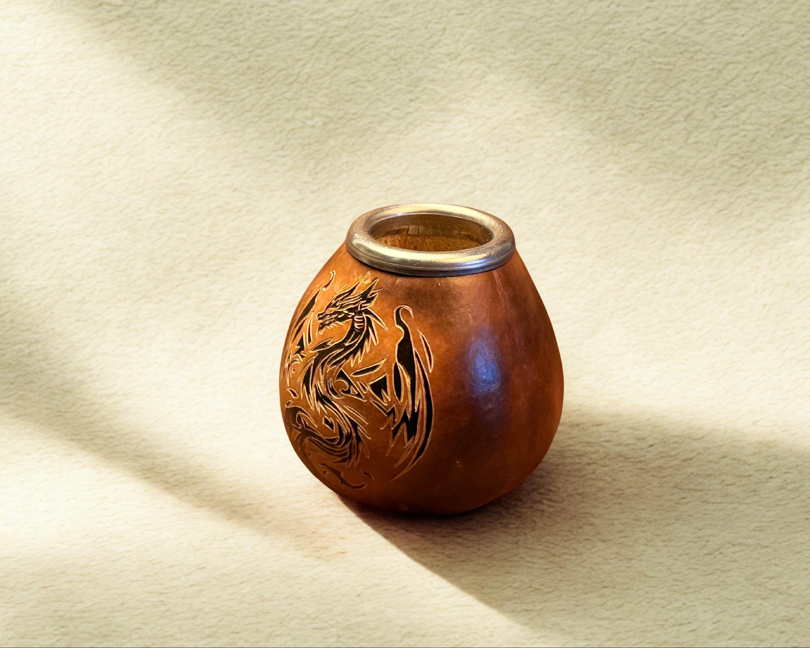 Dragon Yerba Mate Gourd 400ml