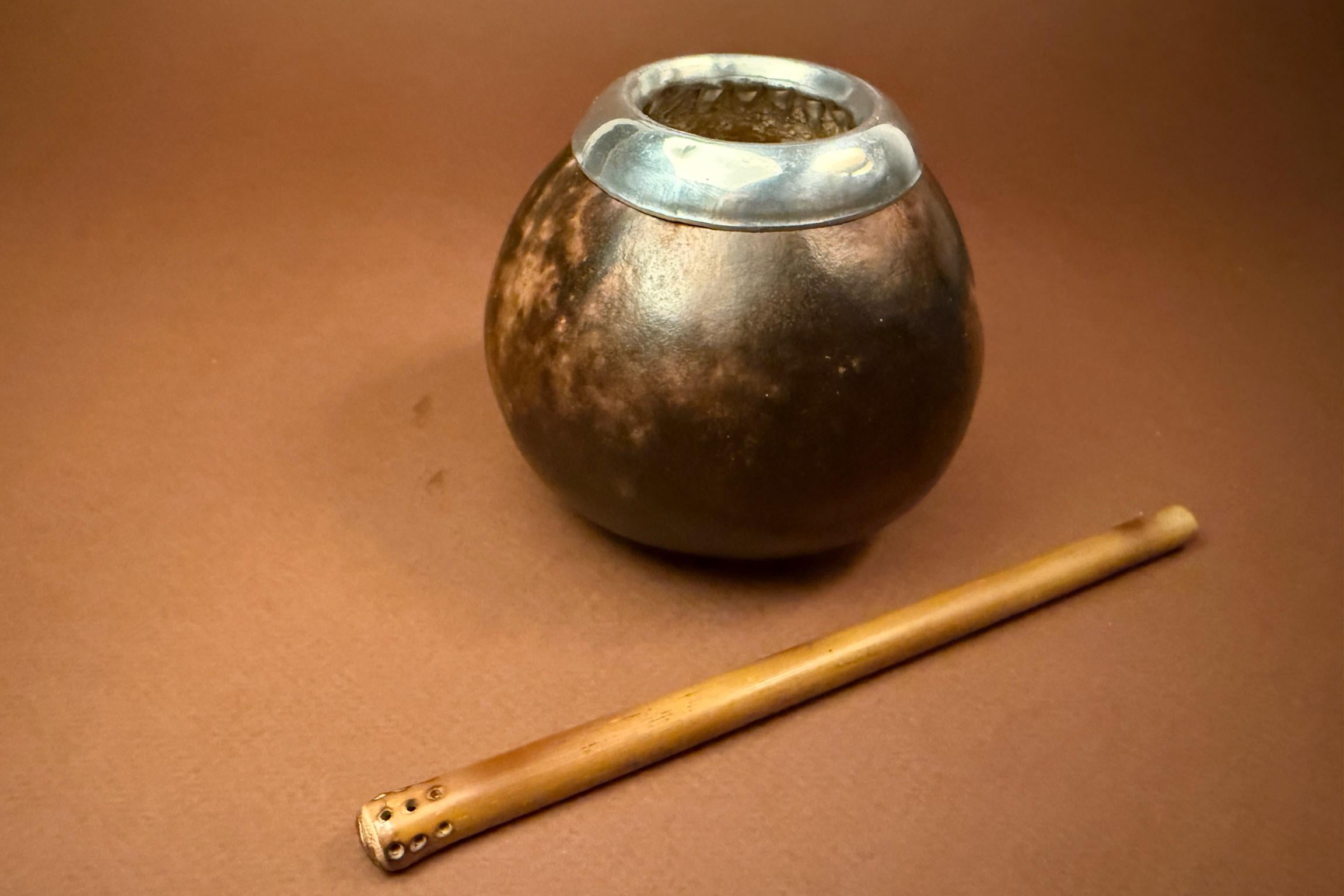 Handmade Natural Yerba Mate Gourd 350ml