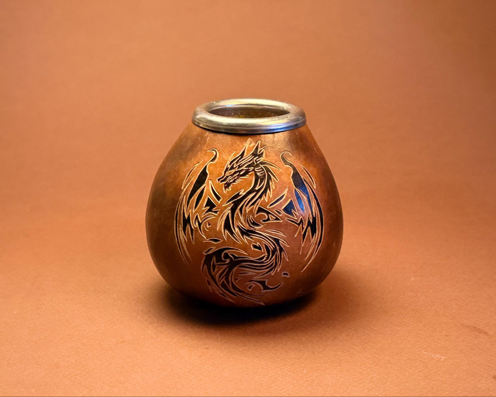 Dragon Yerba Mate Gourd 400ml