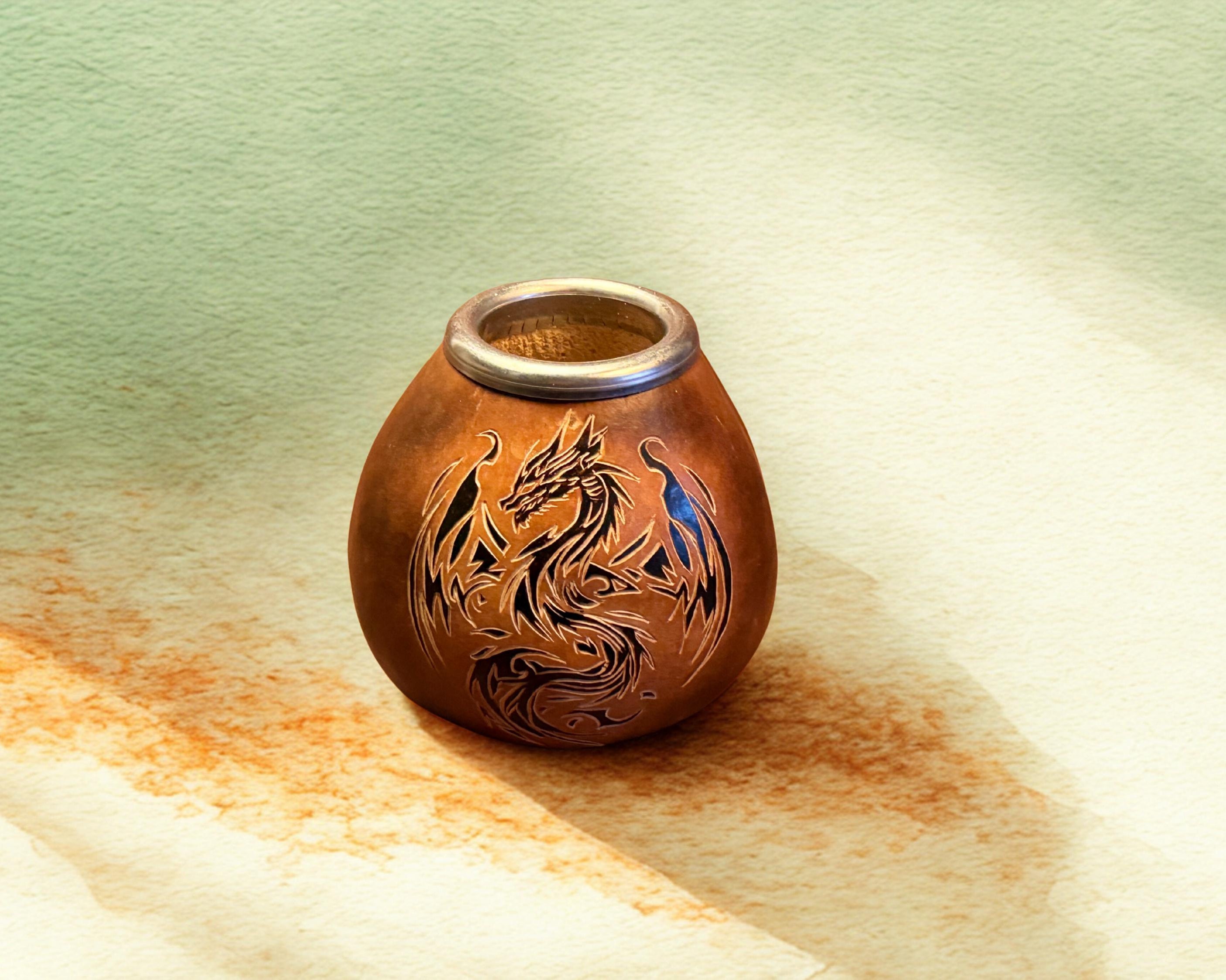 Dragon Yerba Mate Gourd 400ml