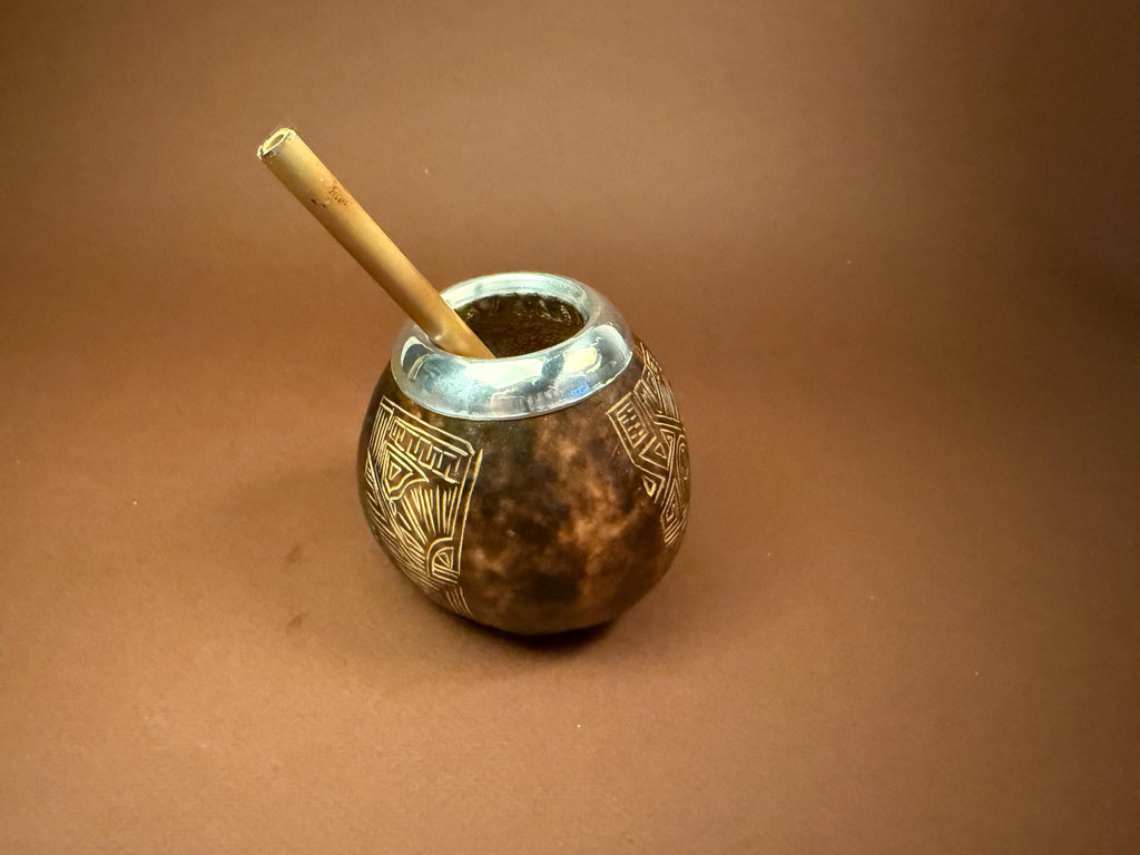 Natural Yerba Mate Gourd 300ml