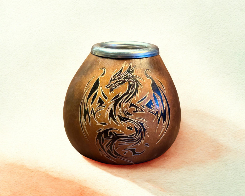Dragon Yerba Mate Gourd 400ml